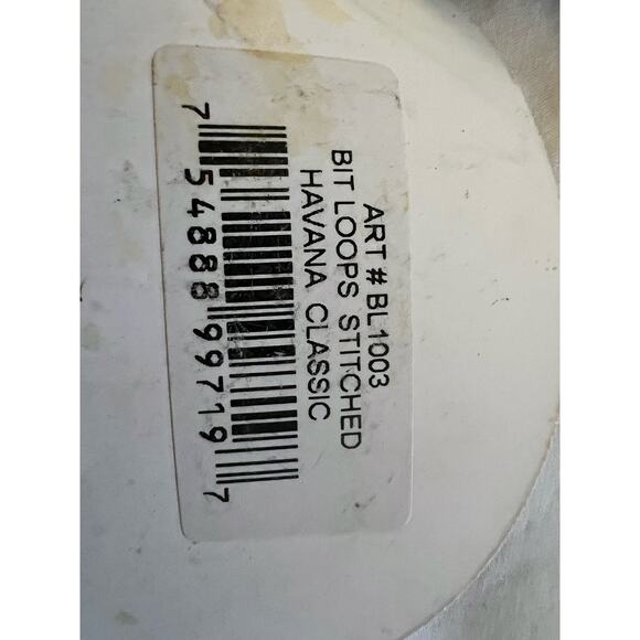 Legacy Bridlery bit loops stitched Havana classic English bit - Picture 4 of 4